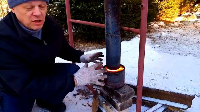 Печь горелка на солярке - простая и мощная. Как сделать. waste oil burner homemade смотреть онлайн