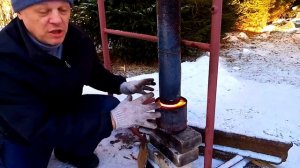 Печь горелка на солярке - простая и мощная. Как сделать. waste oil burner homemade