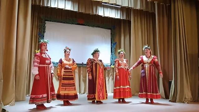 "Со вьюном я хожу" Ансамбль "Кладезь" Верховское КДО смотреть онлайн