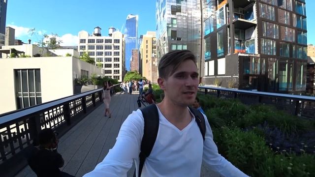 THE HIGH LINE IN NEW YORK! ДАША, САША И ИРГА! #30 смотреть онлайн