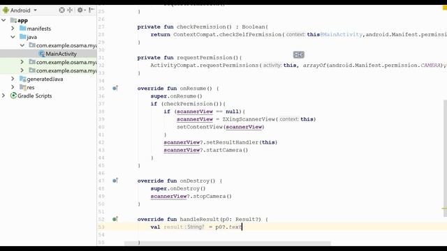 Scan QRCode or 2D Barcode by Android Studio / Kotlin ** Updated ** смотреть онлайн