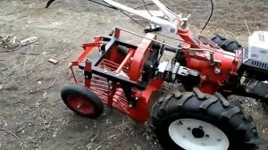 Грохотная картофелекопалка к мотоблоку с вом
