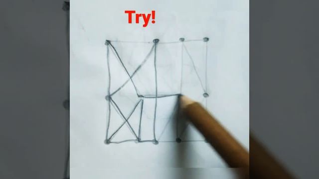 Puzzle 174 drawing DOTS one line Possible puzzle drawing(connects dots with unlifting pencil) try i смотреть онлайн