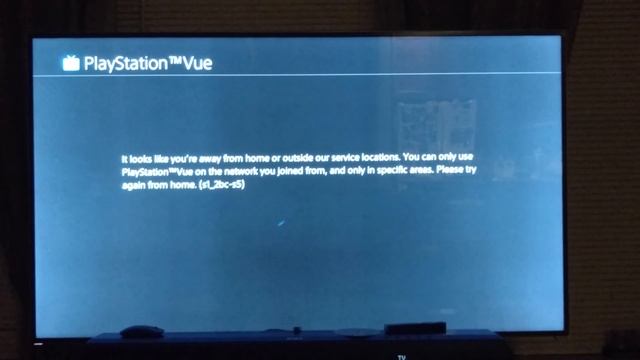 PlayStation Vue Error Code (s1_2bc-s5) смотреть онлайн