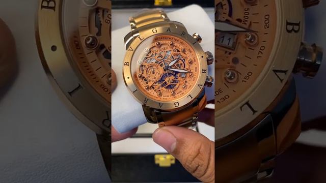 #Bvlgari watch Full Rose Gold... смотреть онлайн