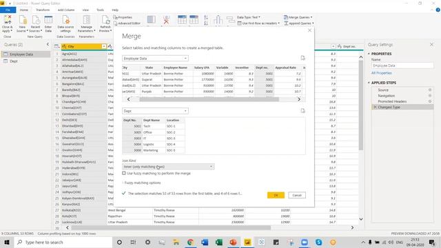 Tutorial 11 PowerQuery Merge Queries смотреть онлайн