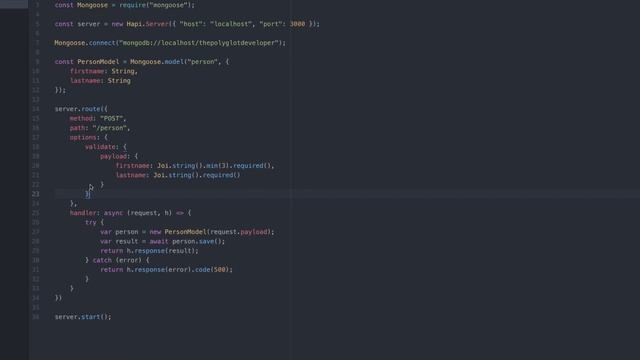 Using Hapi.js, Mongoose, and MongoDB to Build a REST API смотреть онлайн
