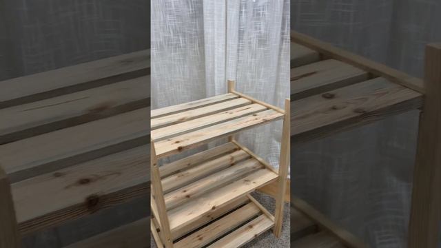 Этажерка деревянная, 50х39х66 см смотреть онлайн