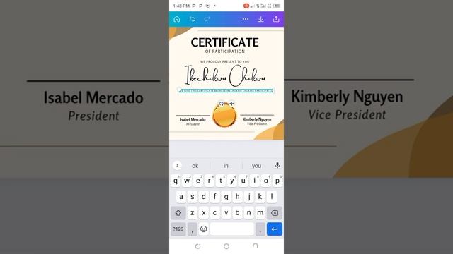 how to re-design certificate on Canva смотреть онлайн