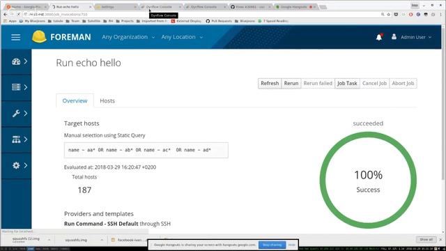 Foreman Community Demo - 29th March смотреть онлайн