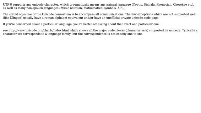 What languages does the character encoding UTF-8 support? (2 Solutions!!) смотреть онлайн