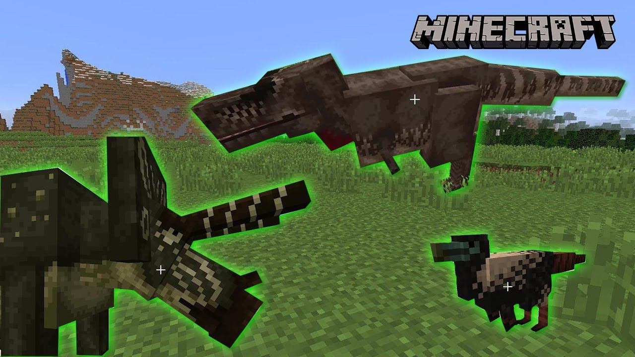 Динозавры в Майнкрафт | Обзор мода Prehistoric Fauna