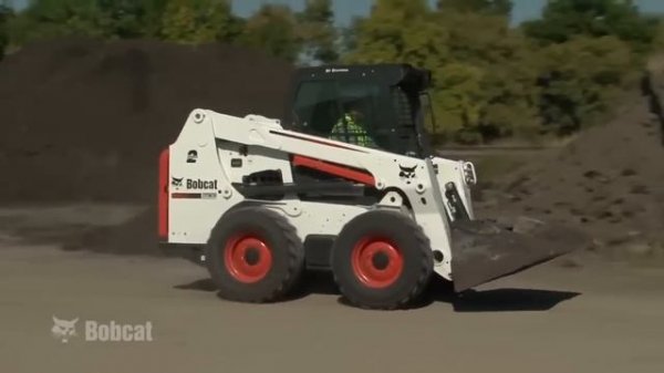 Видео инструкция работы на мини-погрузчике Bobcat