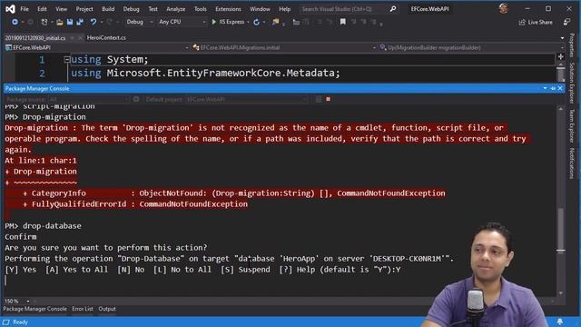 Entity Framework Core + Asp.NET Core Web API + SQL Server смотреть онлайн