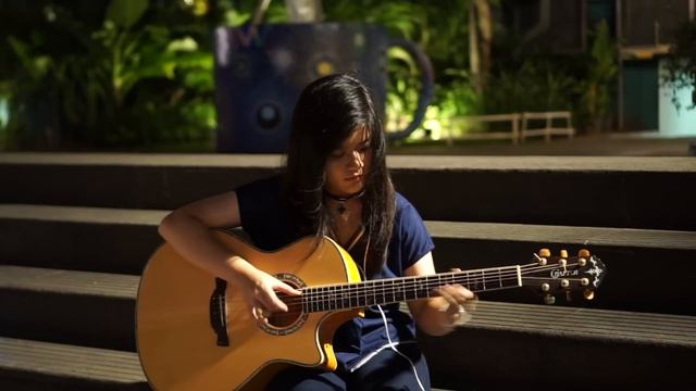 (Machine Gun Kelly, Camila Cabello) Bad Things - Josephine Alexandra | Fingerstyle Guitar Cover смотреть онлайн