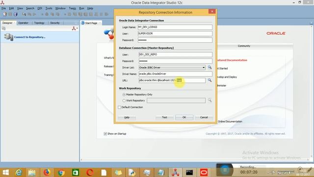 ODI 12c Tutorials 2 Repository Creation using RCU Utility смотреть онлайн
