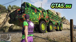 Chernobog GTA Online Военная машина Чернобог с массовым пуском ракет ПВО уничтожит любую цель в ГТА