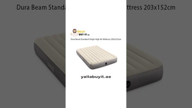 Sleep Like Royalty YallaBuyIt.ae Intex Dura-Beam Air Mattress Review: Comfort Meets Durability #uae смотреть онлайн