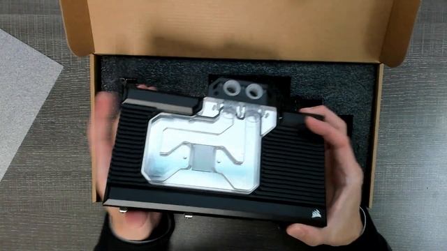 Corsair XG7 4090 Founders Edition Water Block Hydro X Box Opening смотреть онлайн