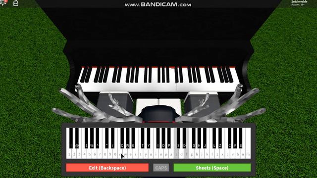 I song I made called Lotus Gardens! (On Roblox piano) смотреть онлайн