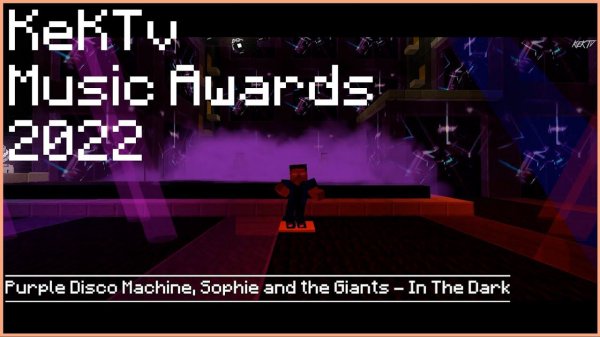 Purple Disco Machine, Sophie and the Giants - In The Dark - KeKTv Music Awards 2022