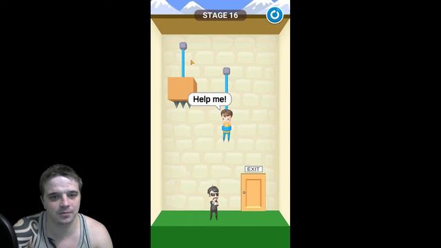 Rescue Cut - Rope Puzzle►ОСВОБОДИТЬ ОТ ПОВЕШЕНИЯ ►Обзор,Первый взгляд,Мнение об игре смотреть онлайн