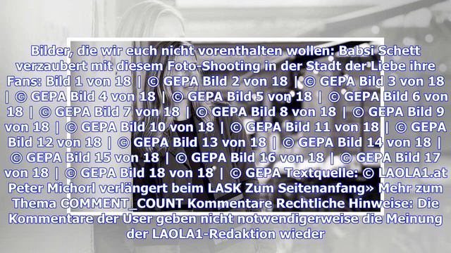 DIASHOW: Schett verzaubert Paris смотреть онлайн