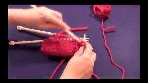 Как сшить 2 детали с открытыми петлями спицами