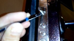 Пригород Лесное 2 очередь. Ремонт защёлки замка входной двери