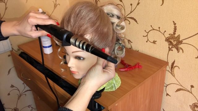 Вечерняя Прическа На Волосы Средней Длины. Прическа На Основе Хвоста. Wedding Hairstyle. смотреть онлайн