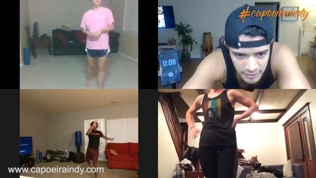 Zoom Capoeira Indy Class 11-02-2020 смотреть онлайн