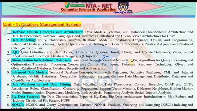 Most Important topic of Data base management system for NET Exam||Important topic|| NTA NET Exam смотреть онлайн