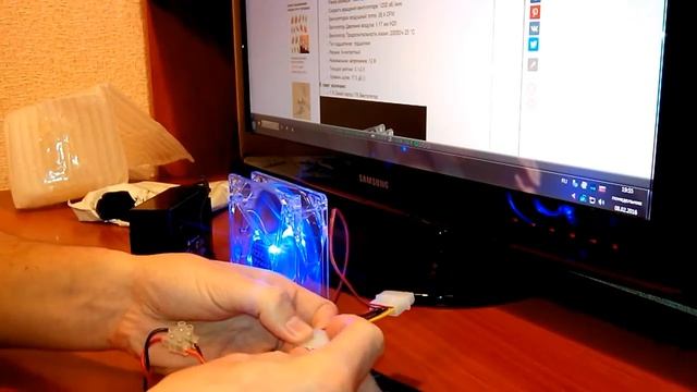 ПОСЫЛКИ из КИТАЯ | Кулер 120 мм с LED подсветкой смотреть онлайн