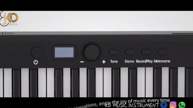 Malaysia No.1 Folding Portable Digital Piano BX 20 + sustain pedal + free bag + free single stand 😇 смотреть онлайн