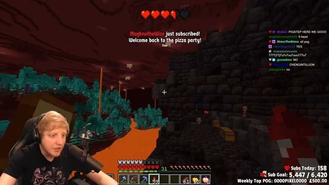 Minecraft Hardcore - S4E72 - "NEW NETHER LETS GOOOO" • Highlights смотреть онлайн