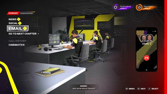 НОВЫЕ ПЕРСОНАЖИ И ПЕРВЫЕ ПРОБЛЕМЫ - СЮЖЕТ F1 23 #2