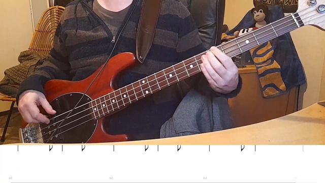 Joan Osborne - One Of Us (Bass Cover w/ Bass Tabs) смотреть онлайн