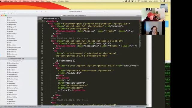 Step 3 of CMS Event Template: Building slippers components in www смотреть онлайн