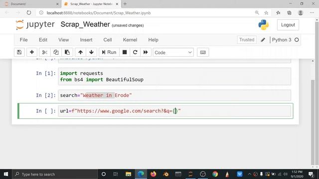 Web Scraping | Weather Prediction in Python | Web Scraping Tamil | Advance Python Tutorial Tamil смотреть онлайн