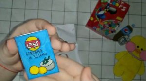 Распаковка утя бокса?//еда для бумажной уточки?//purple twix ?