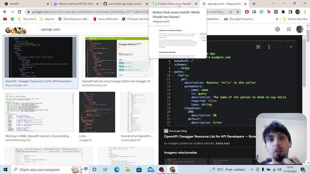 FAZENDO UMA API EM PYTHON | explorando fast api (Parte 1) смотреть онлайн