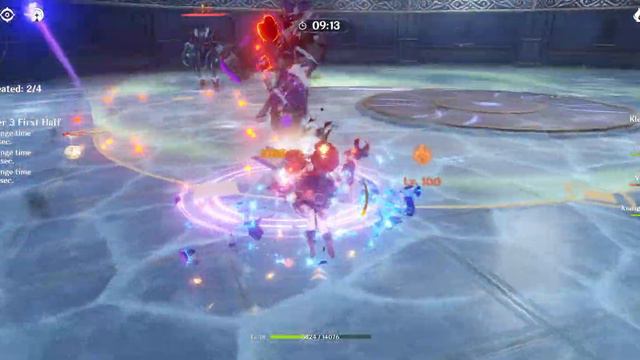 【Genshin Impact】Spiral Abyss Floor 12-3 P1 1:40 смотреть онлайн