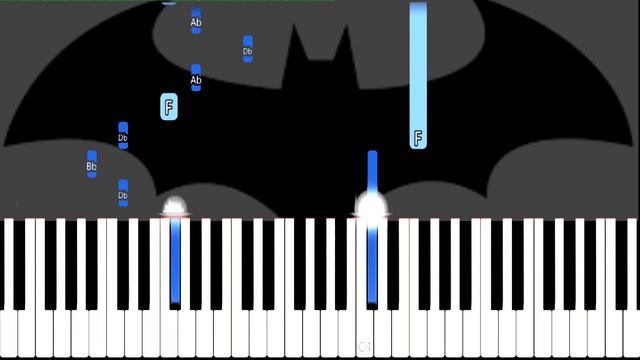 THE BATMAN 2022 - PIANO TUTORIAL смотреть онлайн