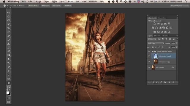 FREAKY AMAZING DETAILS (Photoshop Tutorial by Calvin Hollywood) смотреть онлайн