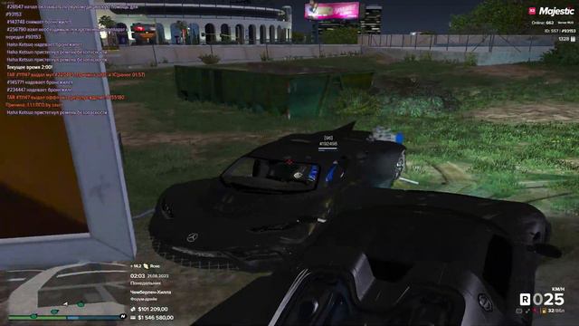 показываю как ненужно играть на majestic rp. gta5rp. смотреть онлайн