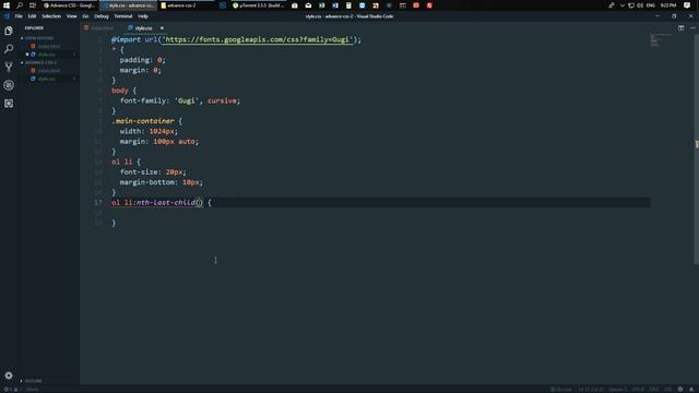 Advance CSS part- 02 ~ the power of :nth selector смотреть онлайн