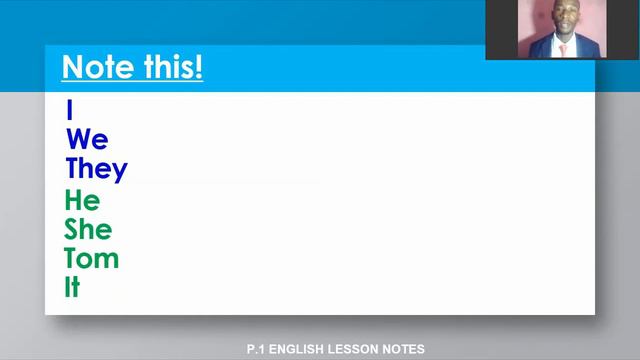P1 English self study lesson on Present Simple Tense with Teacher Joel Maluma смотреть онлайн