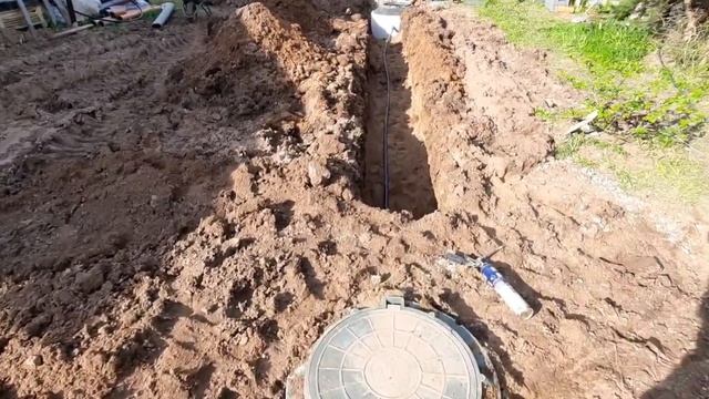 Септик из бетонных колец с дренажным насосом смотреть онлайн