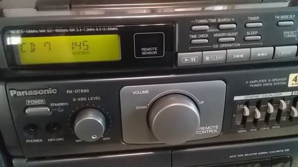 Panasonic RX-DT690 (6) Часть 1.