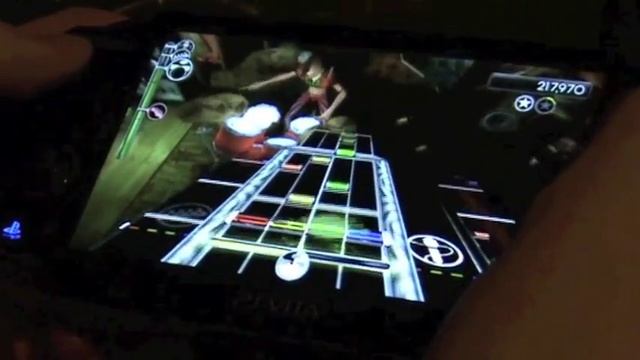 Rock Band: Unplugged gameplay and commentary смотреть онлайн